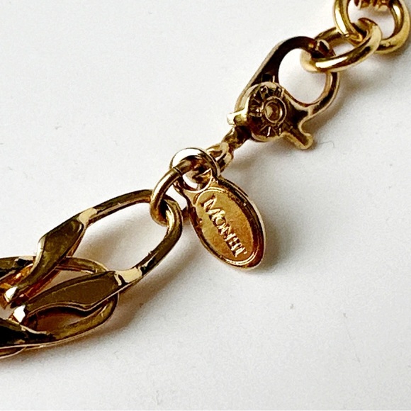 Vintage Braided Monet bracelet 6” - Picture 3 of 4